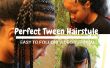 Cómo hacer el peinado perfecto para las niñas Tween