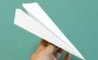 Cómo hacer el avión de papel más rápido