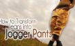 DIY moda | Cómo transformar Jeans en pantalones Jogger