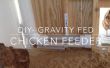 Chicken Coop gravedad PVC alimentador