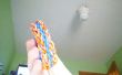 Telar del arco iris bloqueado pulsera salvavidas