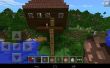 Treehouse de Minecraft para una familia vivir en