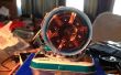 Micro Colisionador de hadrones: Miniatura modelo partícula acelerador hecha de basura