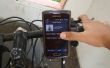 Teléfono móvil soporte/montaje para moto/bicicleta-con facilidad auriculares extensión hack, hack de cámara y gps (características adicionales). 