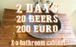 2 días, 20 cervezas, 200 euros y un cuarto de baño gabinete - A dejar de historia