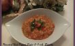 Asado rojo pimienta Risotto