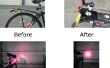 Cómo para montaje asiento Post bici luces a un portaequipajes