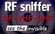 Sniffer de RF de VHF-UHF