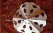 Copo de nieve ornamento de papel