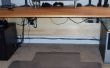 Sencillo escritorio de madera contrachapada (escritorio 1.0)