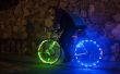 TRON moto rueda LED