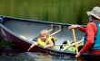 Cómo a solas de canoa