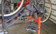 Soporte de reparación/mantenimiento de bicicleta portátil