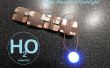Powered Linterna - micro batería MEDELIS del agua
