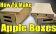 Cómo hacer Apple cajas