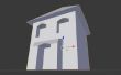 Cómo hacer una casa simple 3D usando Blender