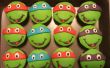 Cupcakes de tortugas ninja