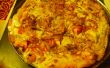 Fiebre del oro de Pizza (pizza de salmón ahumado)