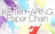 Keith Haring papel cadena