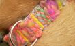 Collar de perro Appliqued del hilado