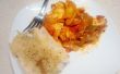 De pollo y pimienta Curry
