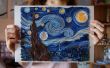 Video - la noche estrellada de Vincent Van Gogh - Quilling animación