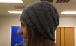 Knitted spiral hat