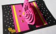 Tarjeta de Kirigami 3D DIY que hace Ideas: Cómo hacer tarjeta pop-up amor de corazón