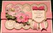 Cómo hacer una tarjeta Floral rosa tradicional