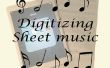 Digitalización de partituras para ipad