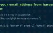 Ocultar su dirección de correo electrónico de cosechadoras con Javascript