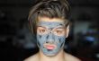 DIY carbón Blackhead Remover piel máscara