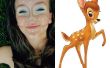 Maquillaje de Bambi (payaso contorno)