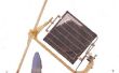 Unidad de seguimiento de Panel Solar con una cuerda reloj de sol portátil