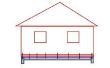 Mitigación de terremoto para una casa losa a nivel de marco de madera