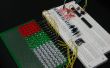 GEEKS son KEWL: Matriz de LED Arduino controlado 18 x 6 (en proceso)