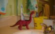 Soporte cepillo de dientes de dinosaurio