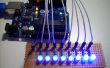 Diferentes métodos de conducción 7 exhibiciones de segmento LED con Arduino