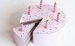 Torta de cumpleaños de papel