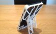 IPhone impreso minimalista 3D caso con construido en patas de apoyo de 3 en 1