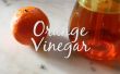 Naranja cáscara vinagre limpiador