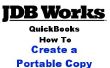 Proceso de copia de QuickBooks Portable