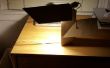 Lámpara de escritorio de origami