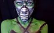 Pintura de la cara de Mortal Kombat Reptile