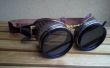 Gafas de estilo Steampunk con uso como 3D o gafas de sol