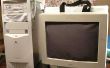 HACER una caja de "Monitor" del ordenador portátil y una bolsa de Mensajero de un ordenador viejo