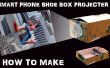 Como hacer proyector de pantalla de Smartphone con caja de zapatos