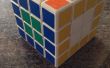 4 x 4 x 4 Rubiks cubo opuesto lado flores