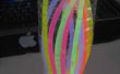 L&aacute;mpara de glowsticks