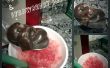 Trufas de Oreo y fresa cono de nieve